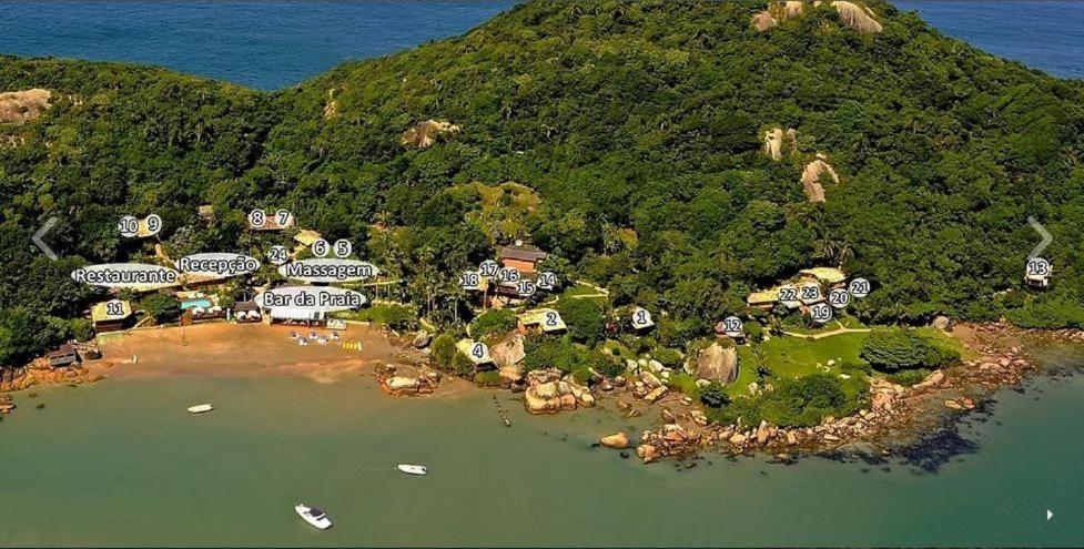 Ilha Do Papagaio - Pousada Exclusiva Hotel Palhoça Eksteriør billede